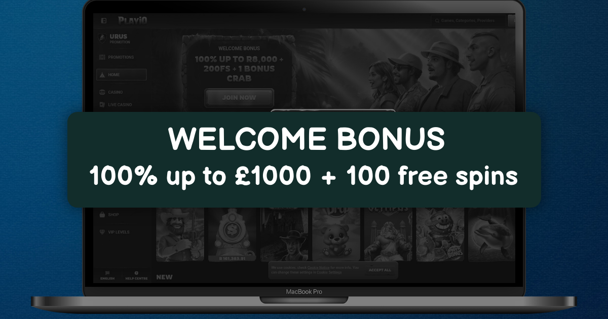 Playio Casino welcome bonus
