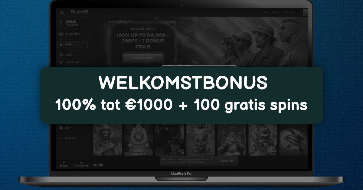Playio Casino welcome bonus